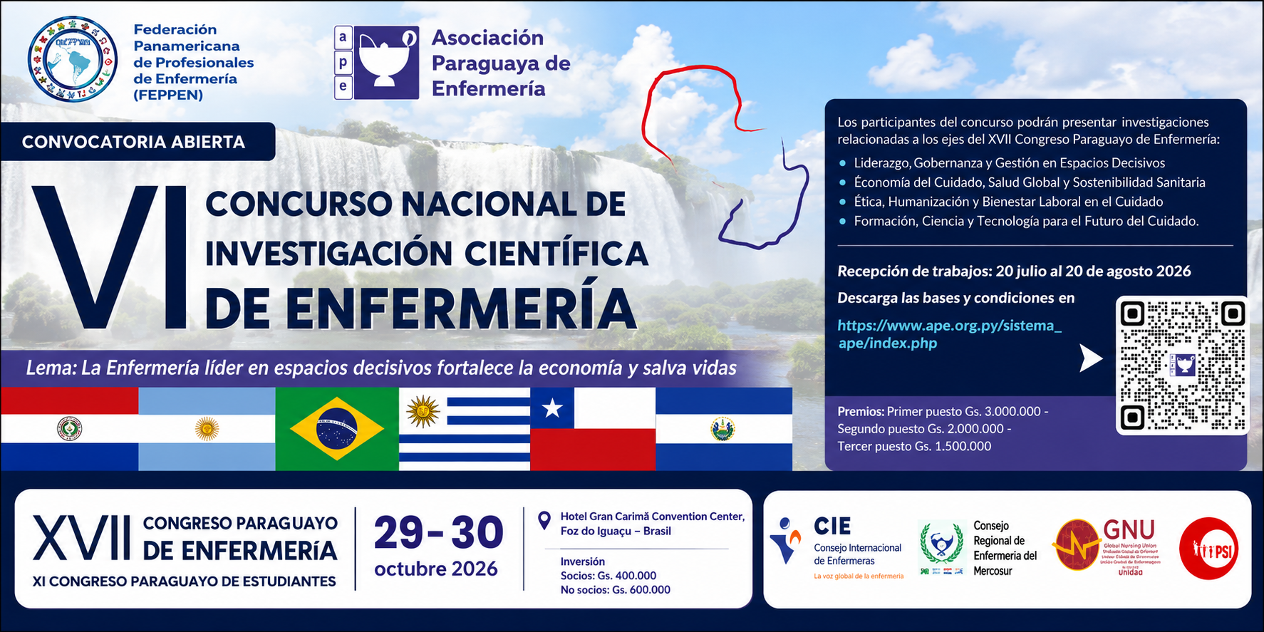 VI Concurso Nacional de Investigación Científica de Enfermería